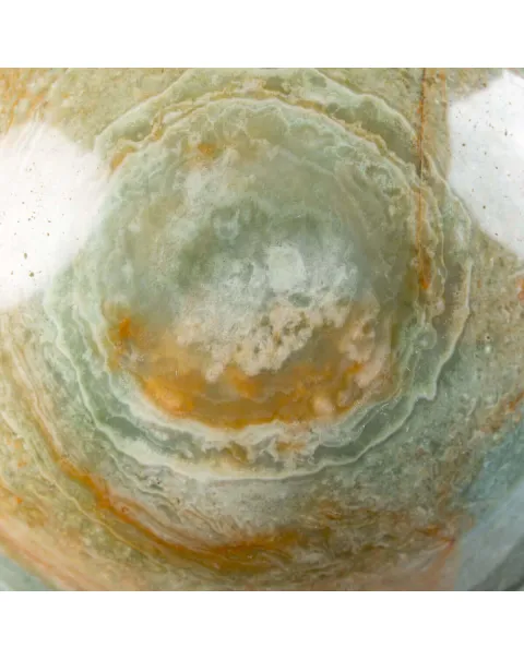 Sfera in Agata Policromo con occhio