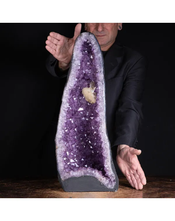 Geode di Ametista dal Brasile.