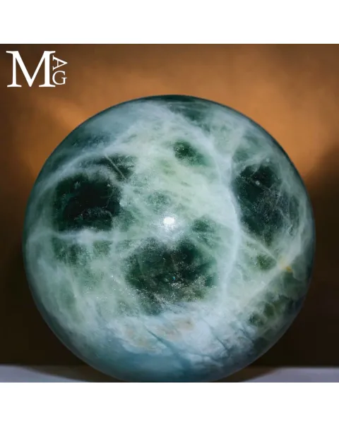 Rara Sfera in Berillo Verde, varietà Acquamarina – Pakistan