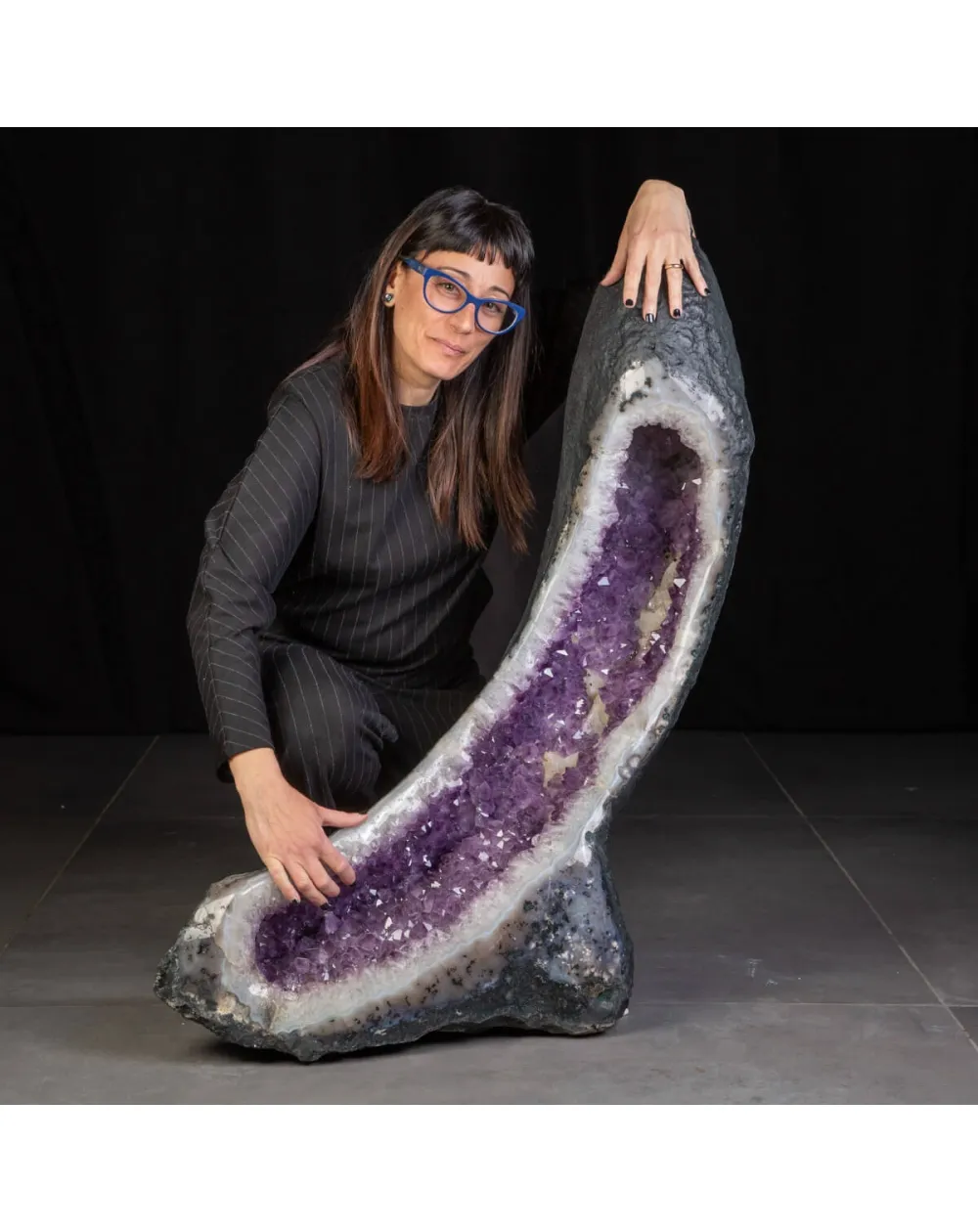 Particolare Geode di Ametista