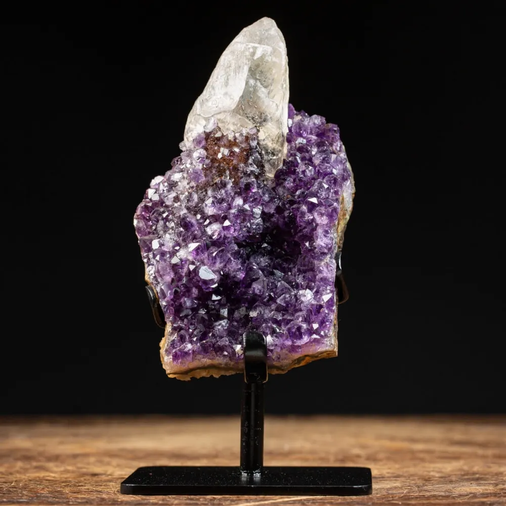 Drusa Ametista con Calcite