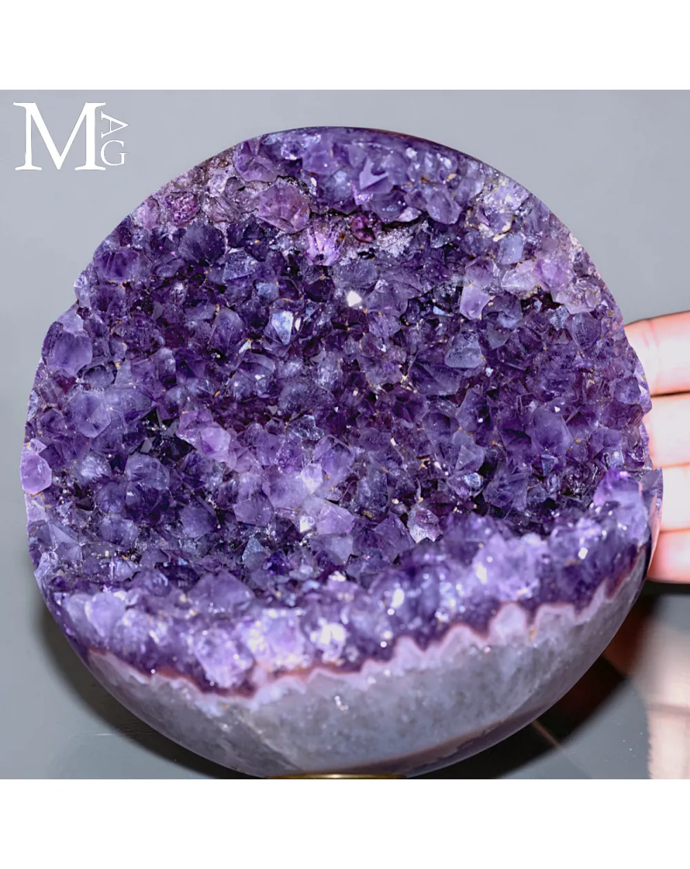 Sfera in Ametista Naturale – Cristalli.