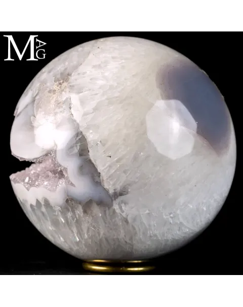 Sfera geode di Ametista ed Agata – Brasile