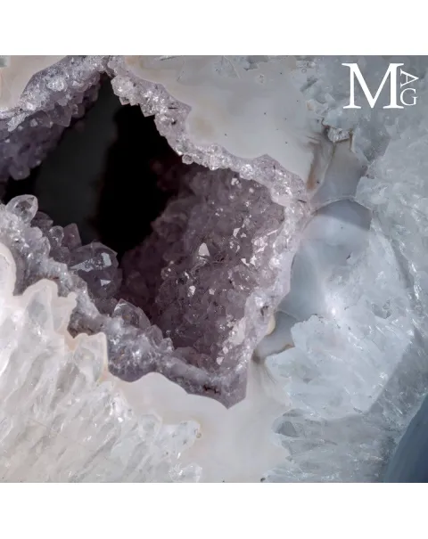 Sfera geode di Ametista ed Agata – Brasile