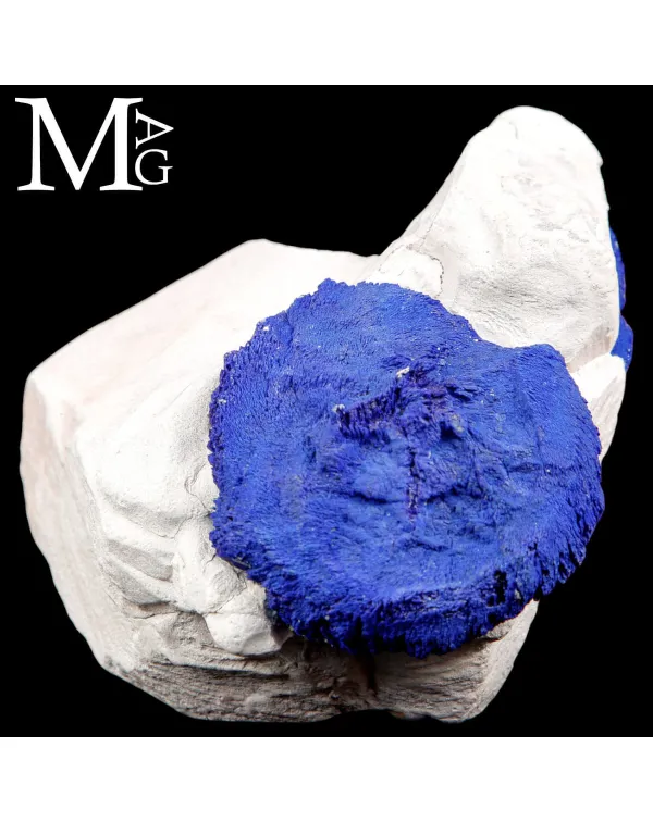 Azzurrite "Sun" su Caolinite – Miniere...