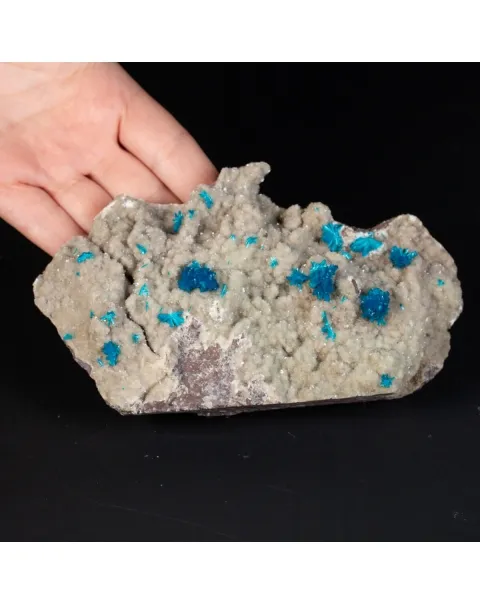 Cavansite su Stilbite
