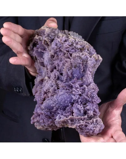 Calcedonio viola Botroidale