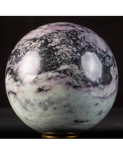 Rara Sfera di Kammererite della Miniera di Sarany.