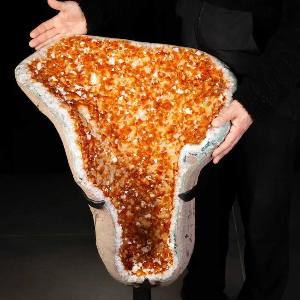 Geode di Quarzo Citrino
