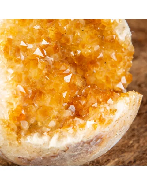 Sfera di Quarzo Citrino