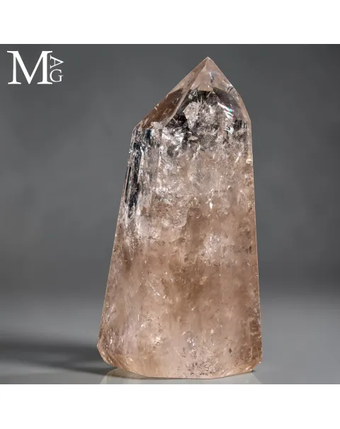 Grande Cristallo di Quarzo Fumé Naturale.