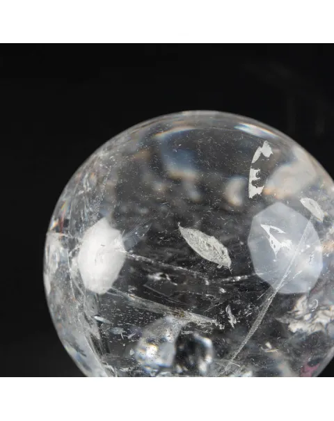 Sfera di cristallo di quarzo trasparente Qualità EXTRA.