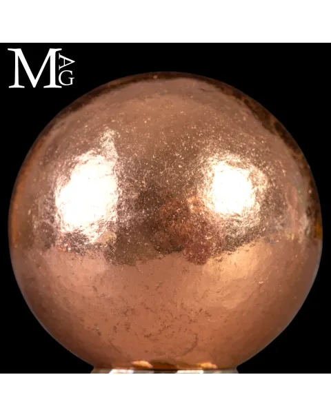 Sfera Solida in Rame Nativo – Essenza Primordiale della Terra.