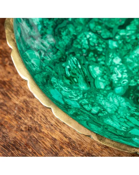Vassoio in Malachite