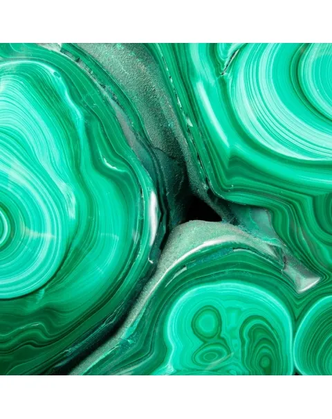 Grande Malachite su Piedistallo