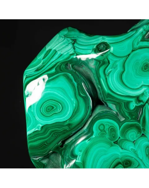 Grande Malachite su Piedistallo
