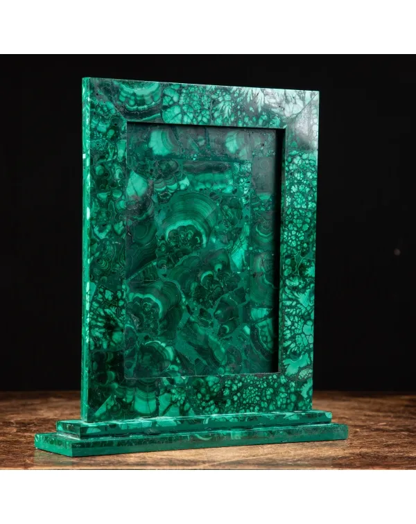 Cornice Portafoto in Malachite