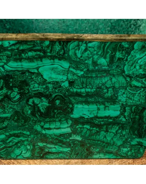 Vaso in Malachite