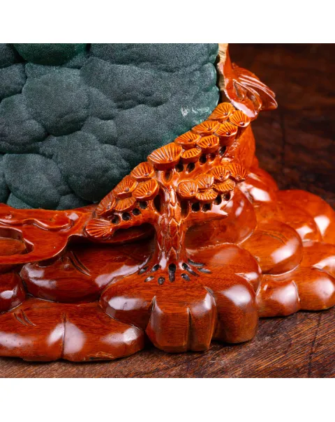 Elegante Malachite Botroidale dalla Shilu Mine.