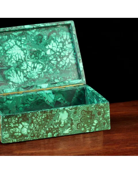 Porta Gioielli in Malachite.