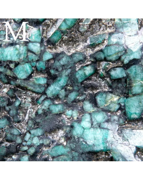 Smeraldi su matrice – Blocco