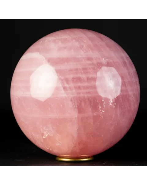 Sfera di Quarzo Rosa