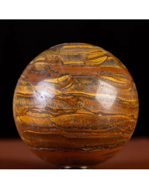 Sfera Naturale in Tiger Iron.