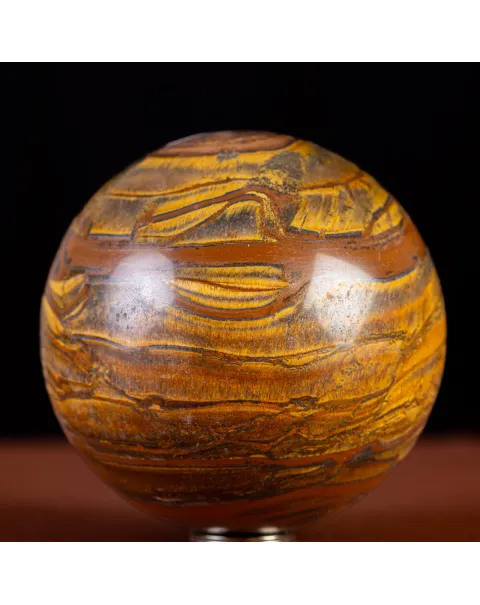 Sfera Naturale in Tiger Iron.