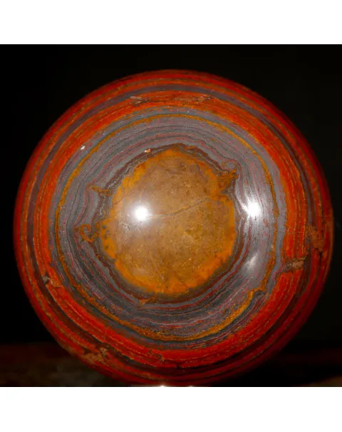 Sfera in Tiger Iron Australiano.