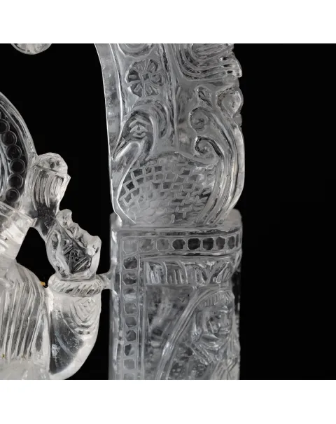 Statua Ganesh Quarzo (4775g)