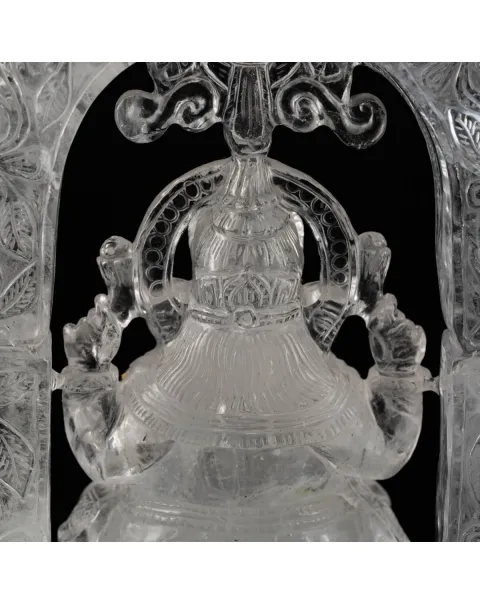 Statua Ganesh Quarzo (4775g)