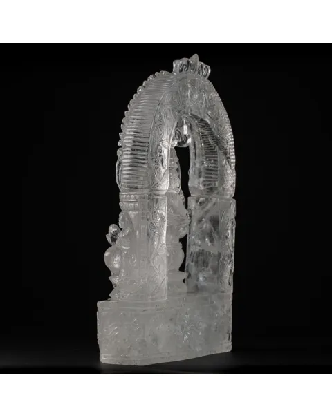 Statua Ganesh Quarzo (4775g)