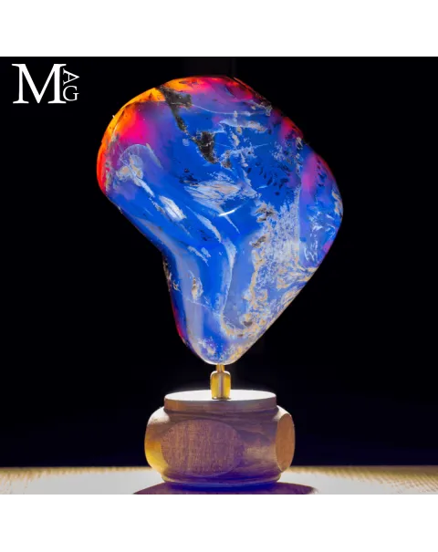 Ambra Blue delle Foreste Mioceniche di Sumatra.