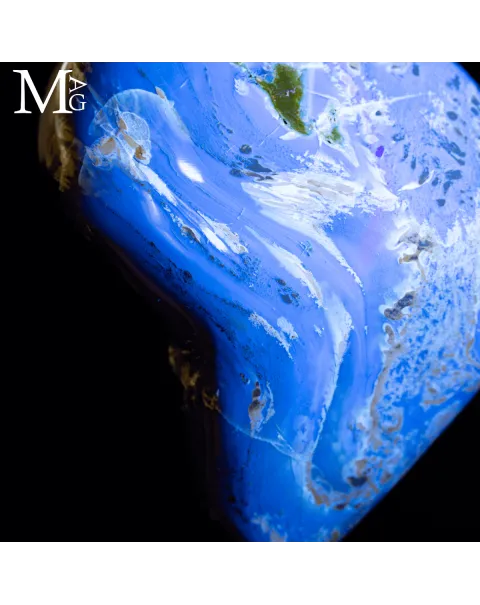 Ambra Blue delle Foreste Mioceniche di Sumatra.