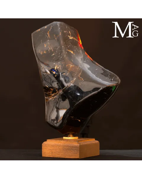 Ambra Blue di Sumatra - I Colori delle fluorescenze.