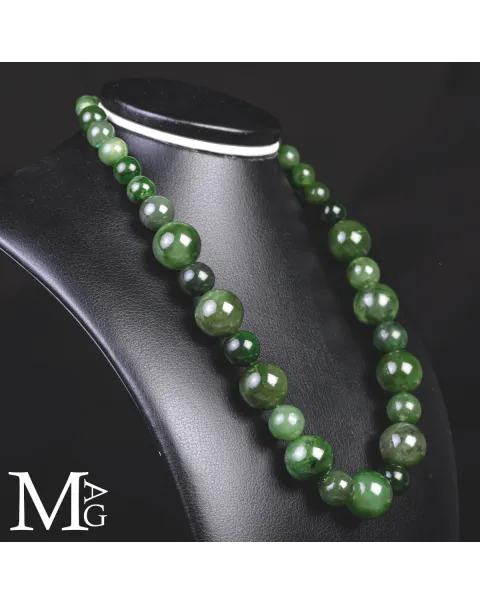 Collana in Giada Nefrite - Equilibrio.
