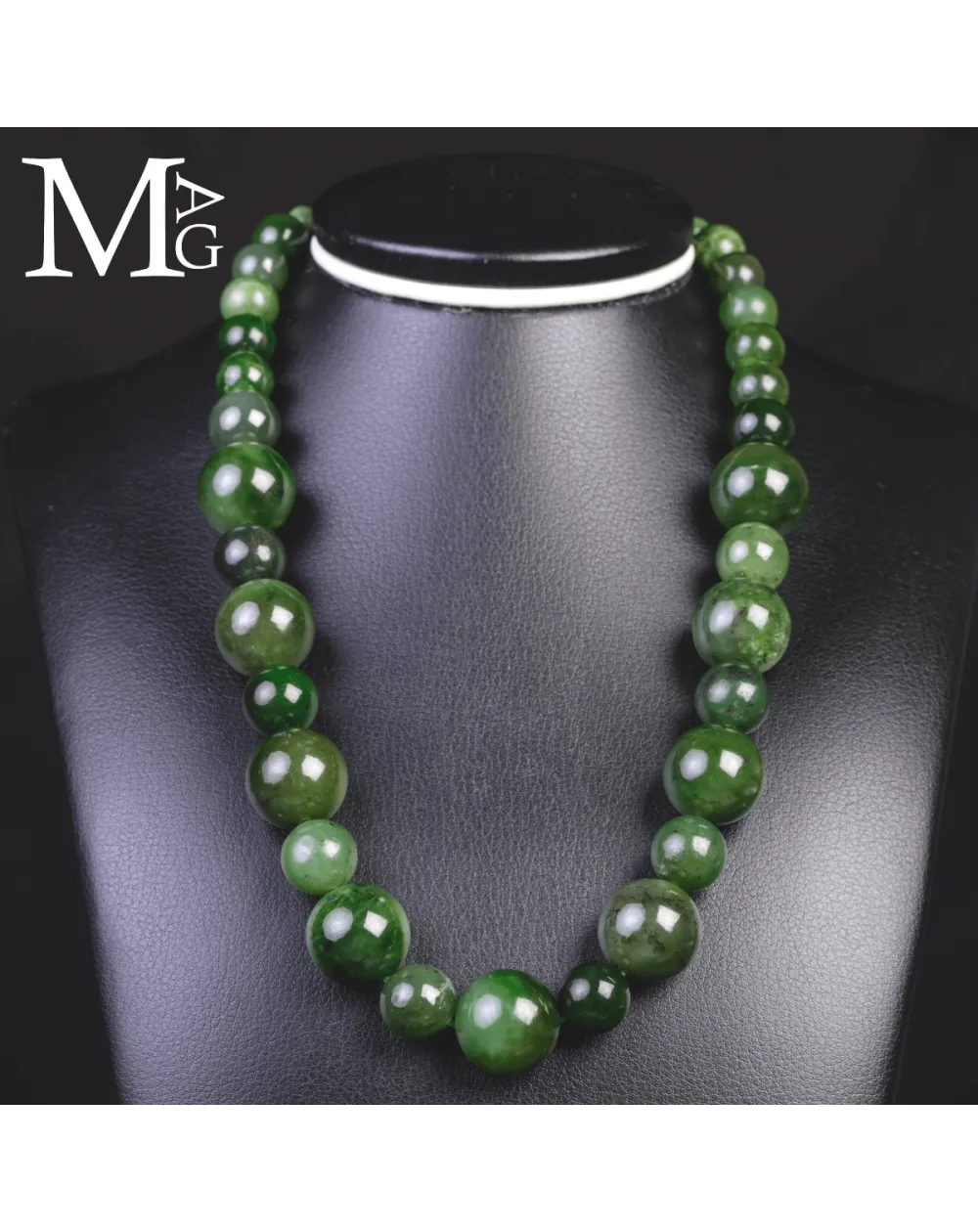 Collana in Giada Nefrite - Equilibrio.
