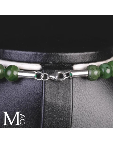 Collana in Giada Nefrite - Equilibrio.
