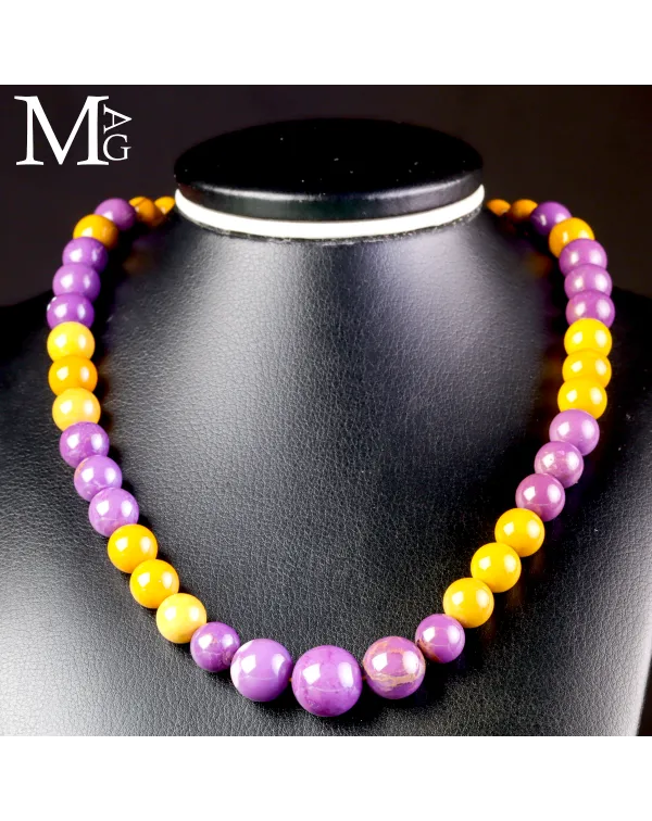 Viola di Terra e Sole – Collana in Phosphosideri...