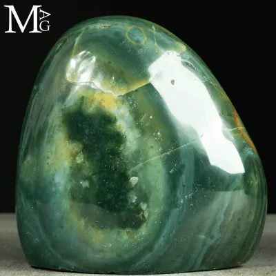 Agata Verde del Madagascar – forma libera levigata