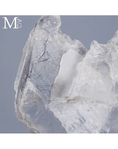 Cristallo di Selenite Naturale crescita a ventaglio.