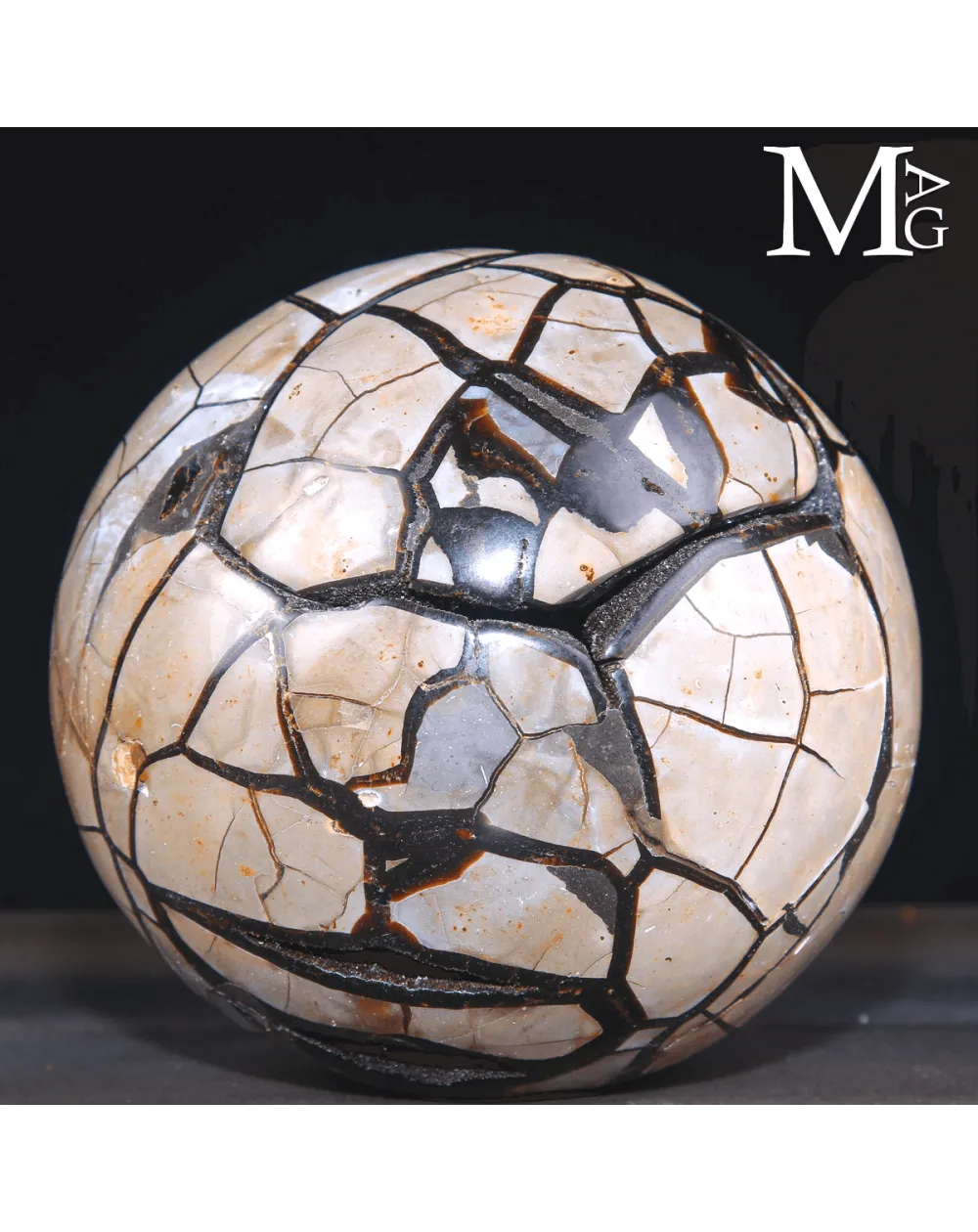 Sfera in Septaria con Geode Naturale – Madagascar