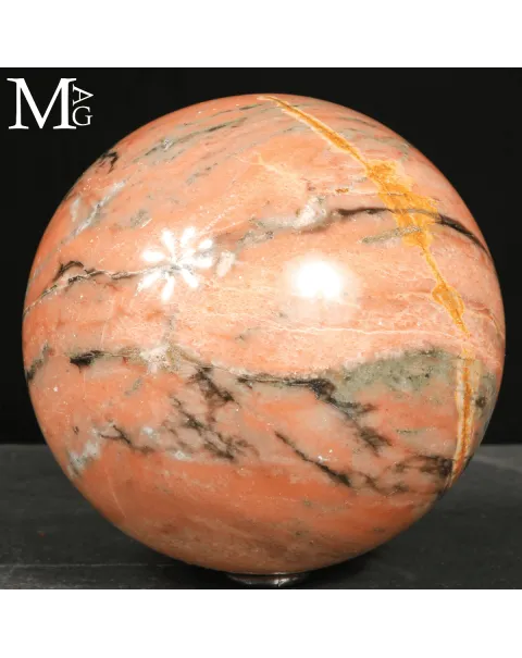 Sfera in Sunstone color Pesca – Madagascar