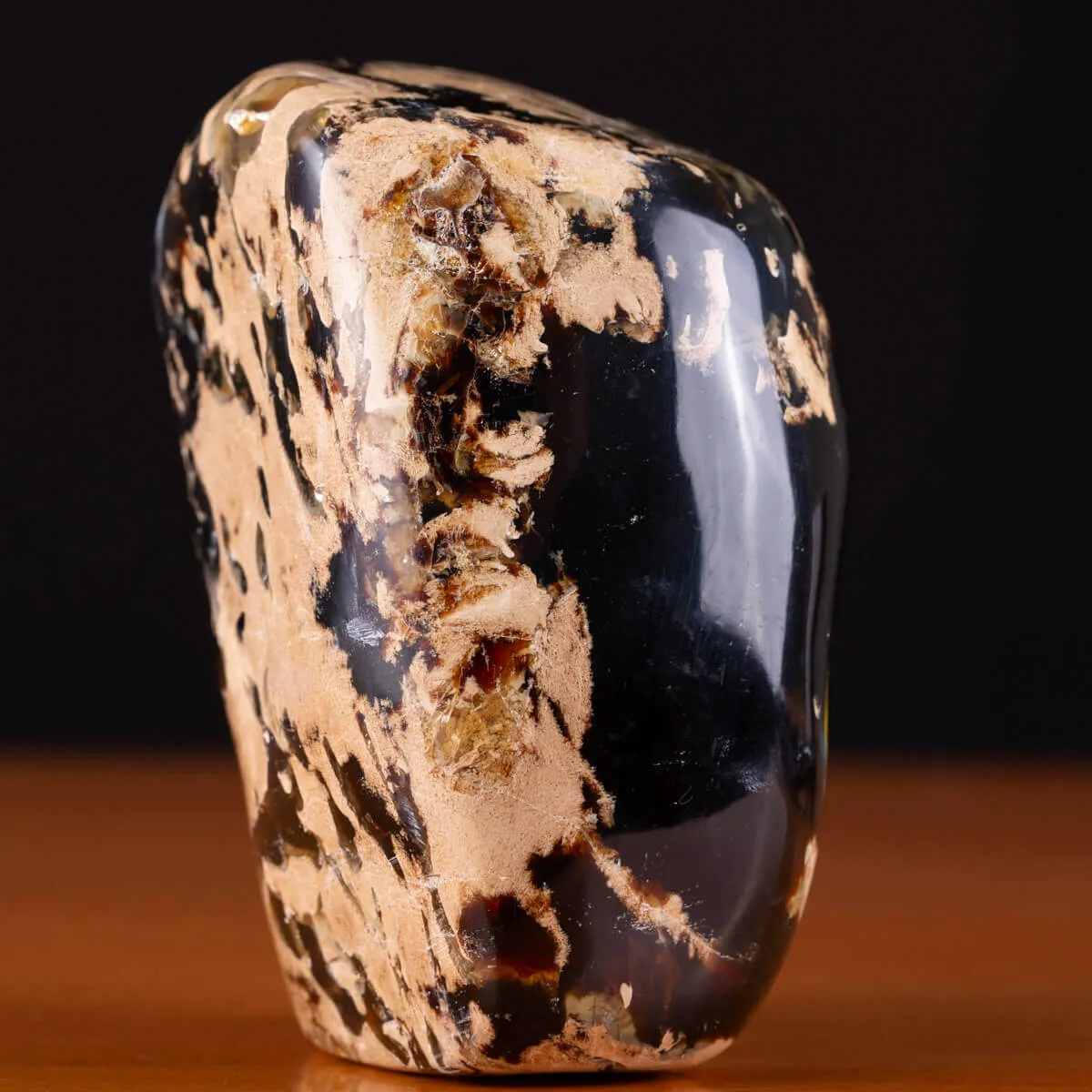 Campione di Ambra Blu di Sumatra - Luce e Chimica