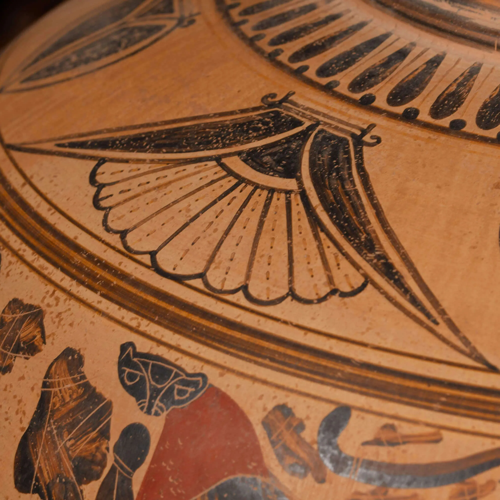 Olpe Corinzia a figure nere – Riproduzione.