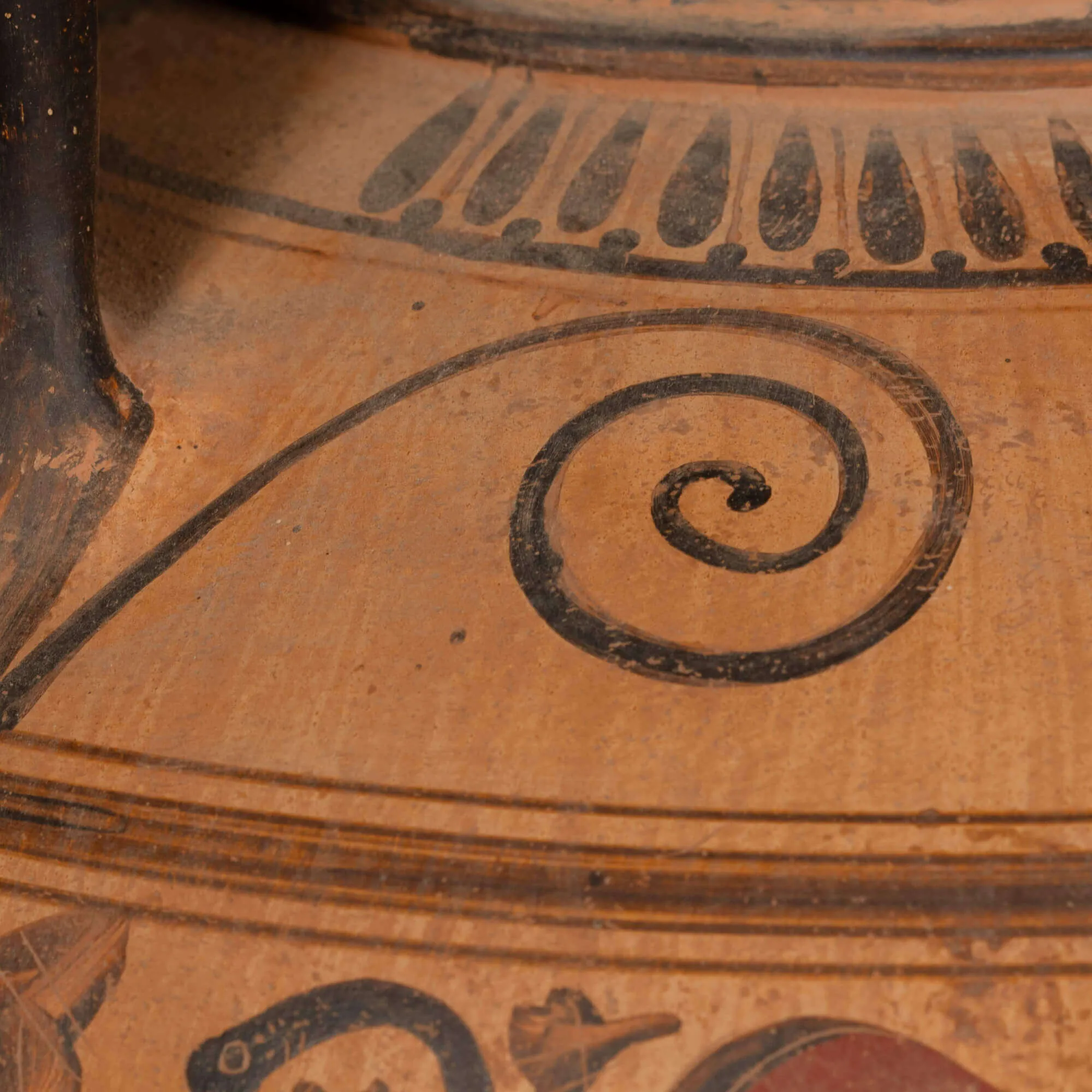 Olpe Corinzia a figure nere – Riproduzione.