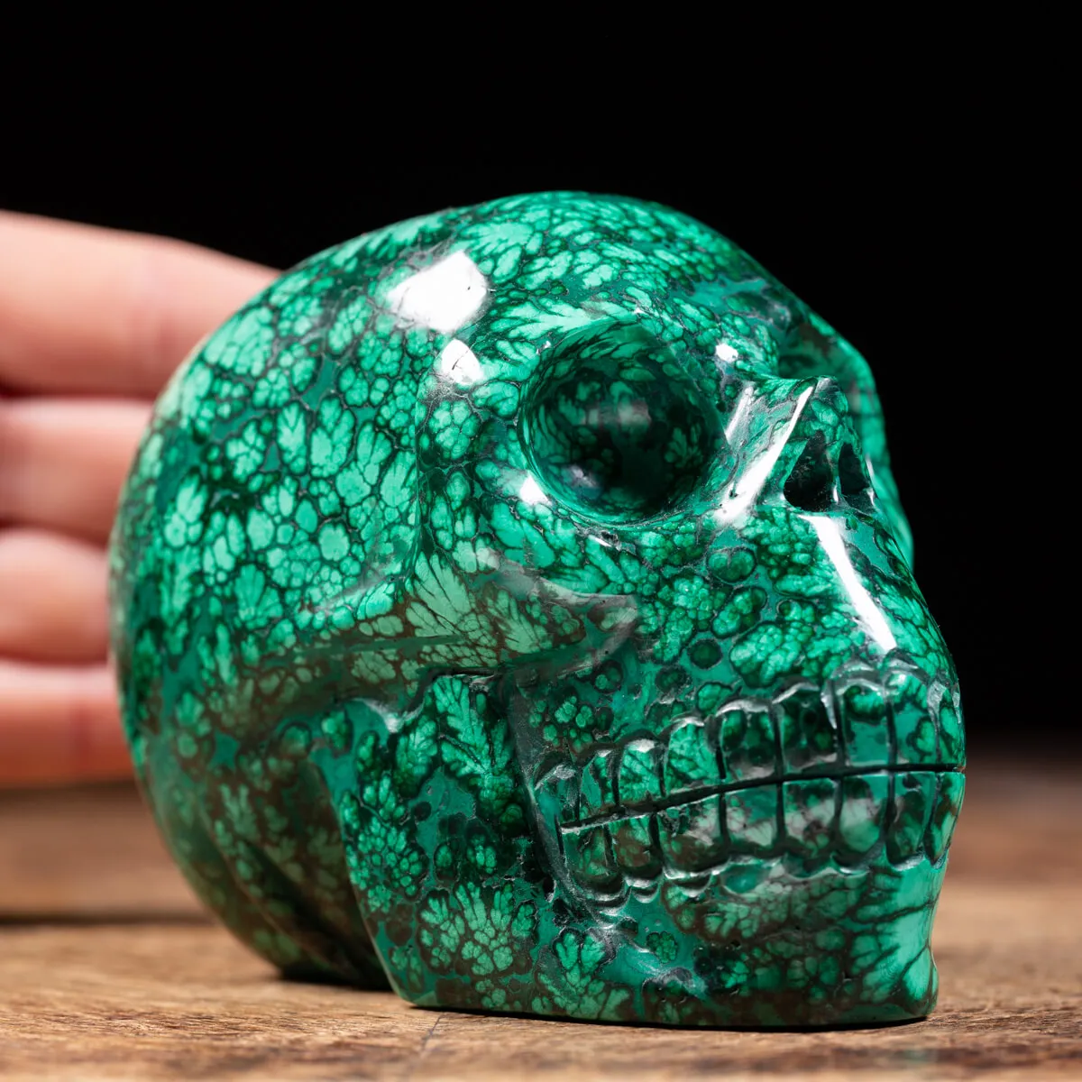 Teschio - Malachite