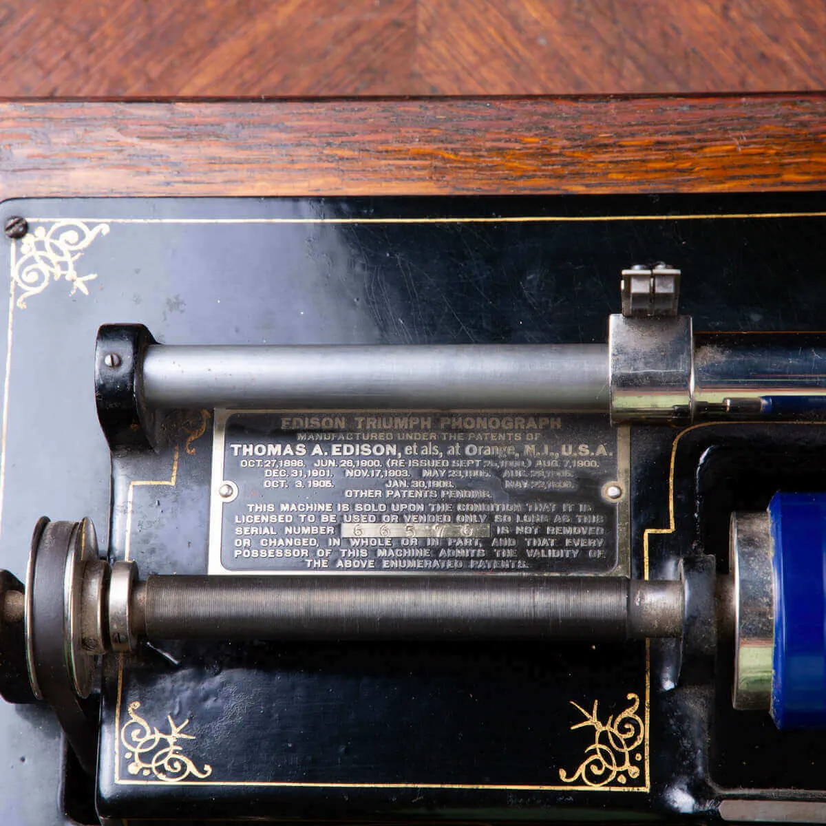 Fonografo Edison 1910
