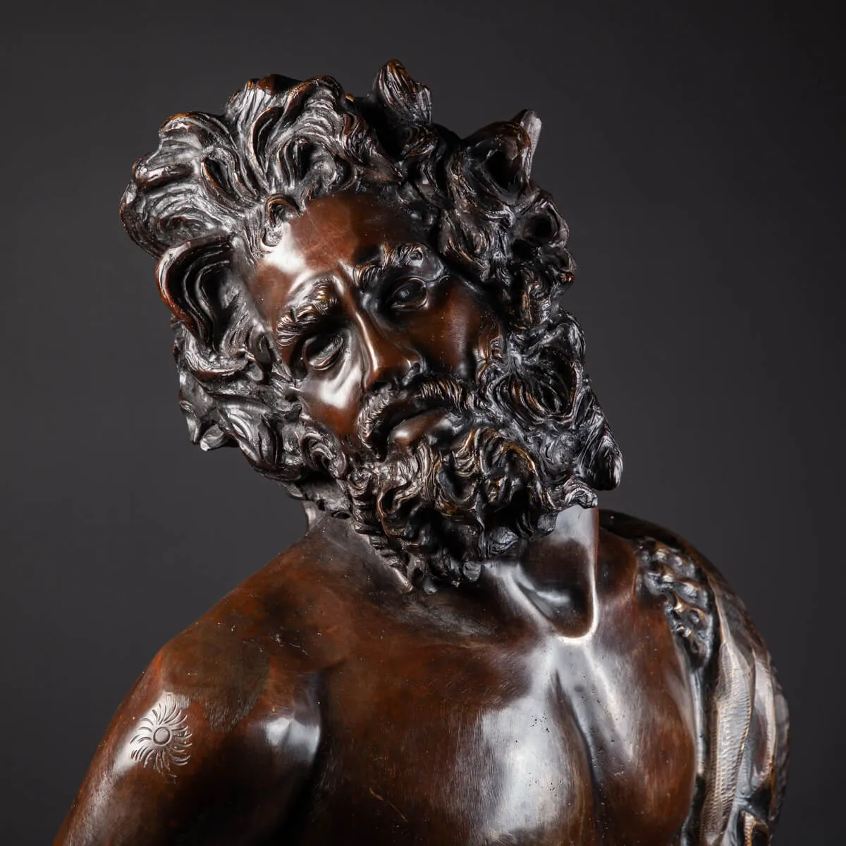 Scultura Bronzo Centauro - Il Vecchio