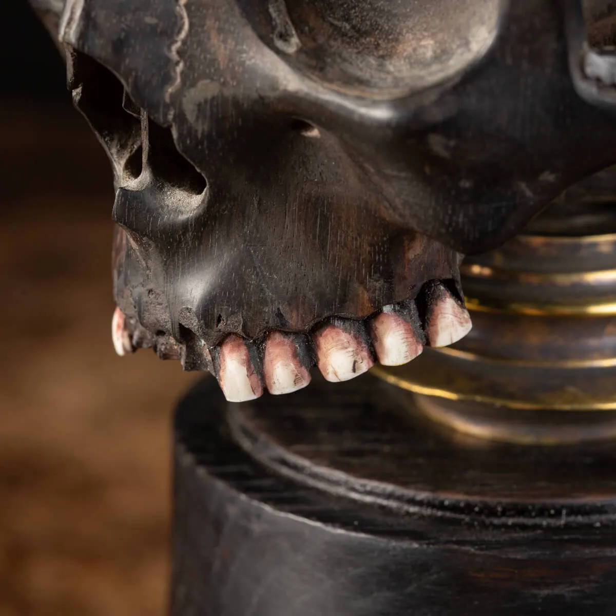 Scultura Teschio Memento Mori